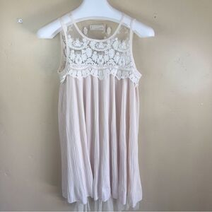 Anthropologie A'Reve Crochet Above Knee‎ Lacy Coquette Womens Dress Size Medium
